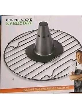 curtis stone multipurpose pan roast and steam kit